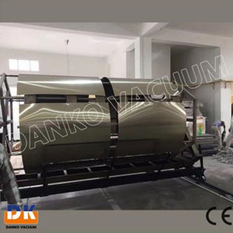 Horizontal PVD Vacuum Coating Machine for Stainless Steel Frame of Furniture